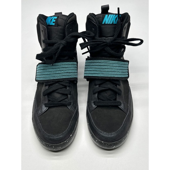 Nike NSW Skystepper, Black Gamma Blue, Galaxy Design, 599277-006, Size 9.5 - Picture 2 of 7